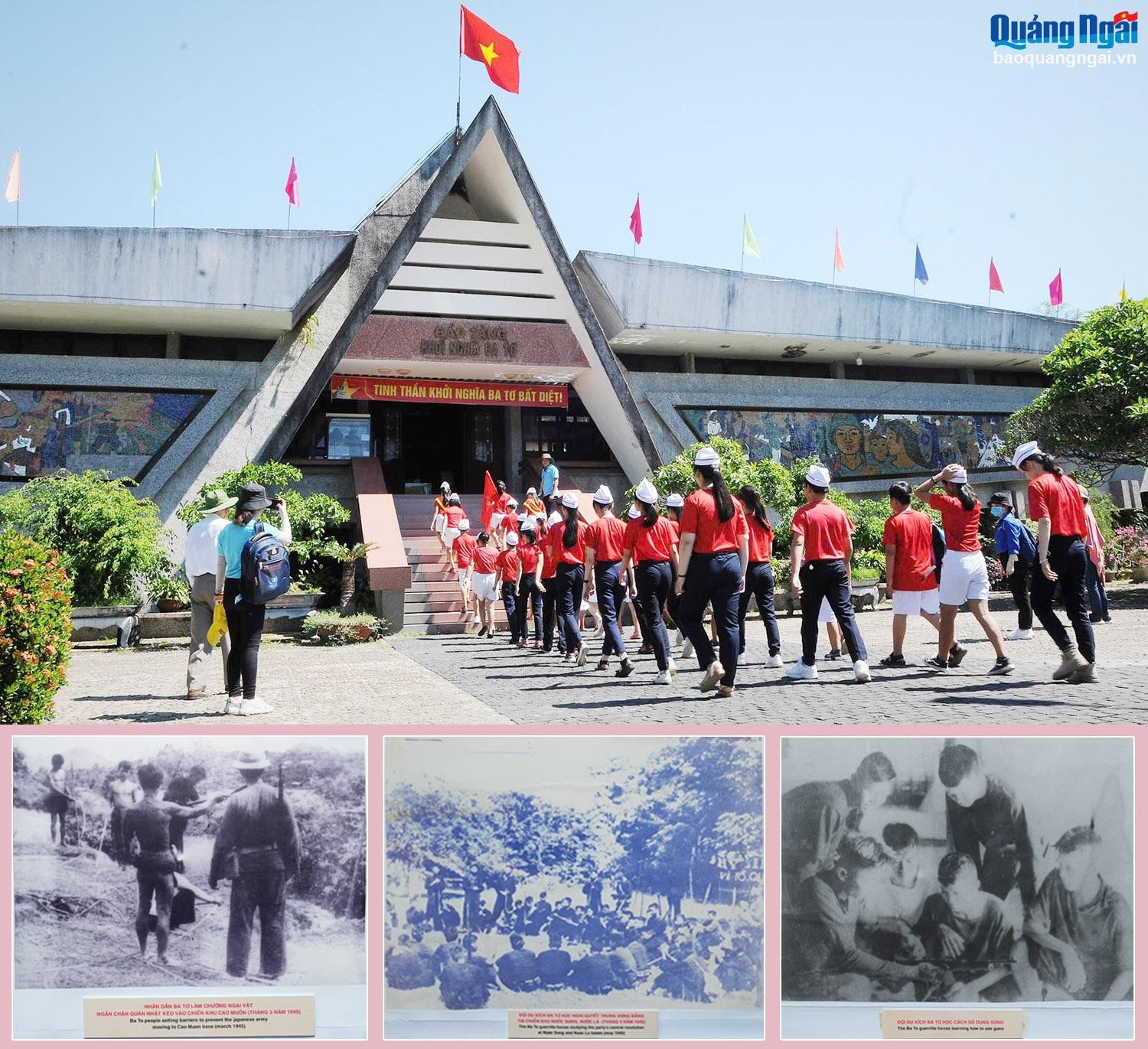 Mỗi dịp tháng Ba về, Bảo tàng Khởi nghĩa Ba Tơ lại đón hàng nghìn lượt khách đến tham quan, tìm hiểu. 10aa.jpg
