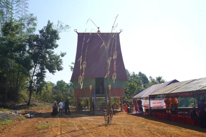 Khánh thành nhà rông văn hóa làng Bồ