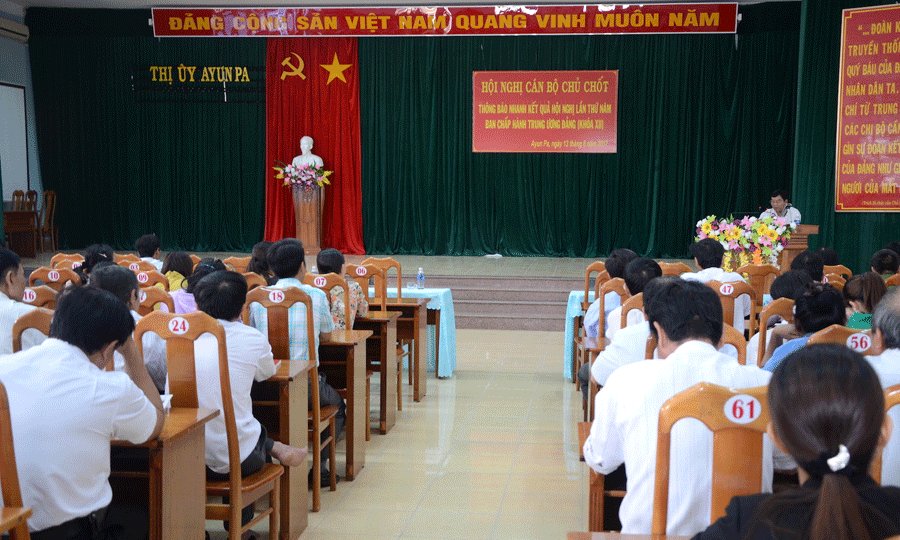 Quang cảnh hội nghị. Ảnh: Đ.P Quang cảnh hội nghị. Ảnh: Đ.P
