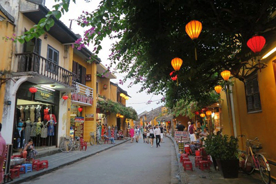 Phố cổ Hội An. Ảnh: K.N.B