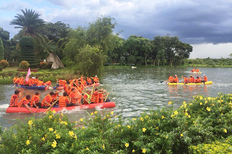 Nhiều đoàn khách đến Gia Lai gần đây có vai trò cầu nối của Hiệp hội Du lịch tỉnh. Ảnh: H.N