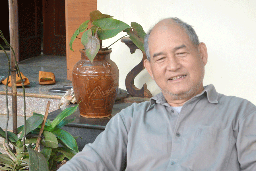 Ông Hyuih. Ảnh: H.C Ông Hyuih. Ảnh: H.C