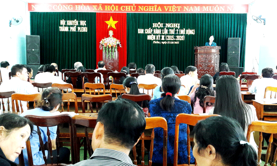 Quang cảnh hội nghị. Ảnh: H.T