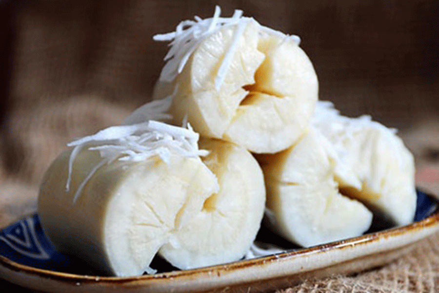 Mì (sắn) là một trong những loại lương thực quan trọng trong kháng chiến. Ảnh: internet