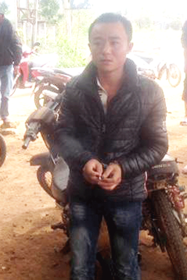 Đối tượng Nguyễn Văn Sơn. Ảnh: L.A Đối tượng Nguyễn Văn Sơn. Ảnh: L.A