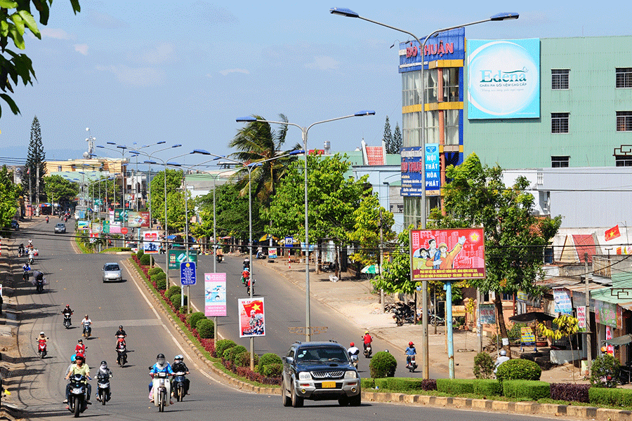 Một góc TP. Pleiku.  Một góc TP. Pleiku.