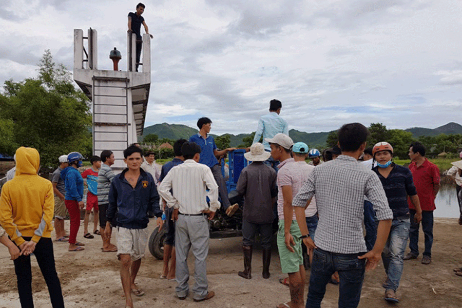 Hiện trường vụ việc. Ảnh: Thi Phú Hiện trường vụ việc. Ảnh: Thi Phú