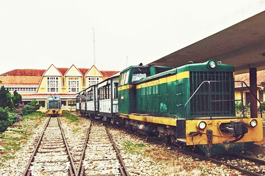 Ga xe lửa Đà Lạt. Ảnh: K.N.B Ga xe lửa Đà Lạt. Ảnh: K.N.B