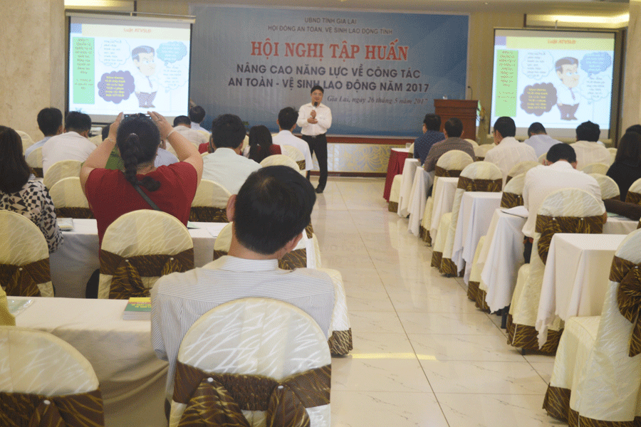 Toàn cảnh lớp tập huấn. Ảnh: Đ.Y