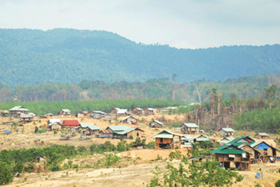 Một góc xã Ia Tơi, huyện Ia H’Drai. Ảnh: Internet Một góc xã Ia Tơi, huyện Ia H’Dai. Ảnh: K.N.B