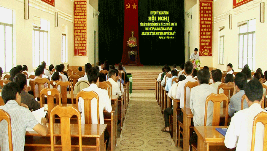 Toàn cảnh Hội nghị Tổng kết 10 năm tuyên truyền miệng. Ảnh: Đ.Y Toàn cảnh Hội nghị Tổng kết 10 năm tuyên truyền miệng. Ảnh: Đ.Y