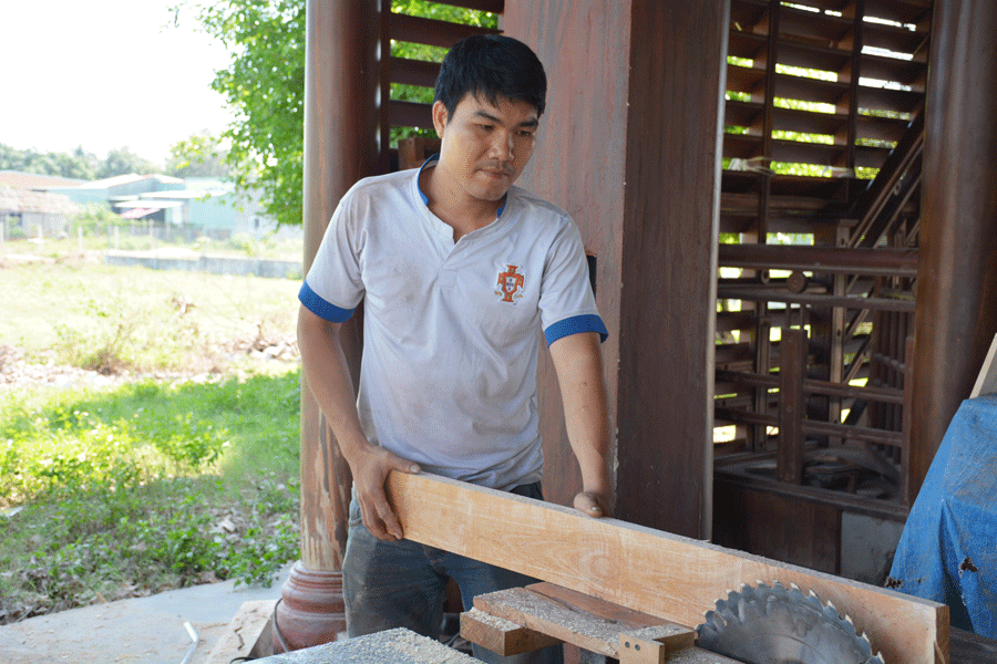 Anh Nguyễn Thanh Tùng. Ảnh: H.Đ.T Anh Nguyễn Thanh Tùng. Ảnh: H.Đ.T