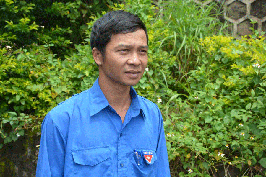 Anh Đinh Văn Vịnh. Ảnh: H.Đ.T