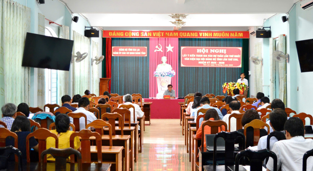 Quang cảnh hội nghị. Ảnh: A.H z6399682908461-882a652018bb09b4eb3eb9bf76b36964.jpg