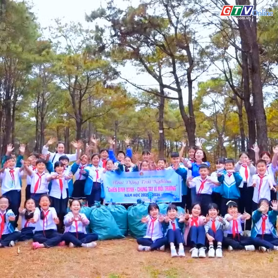 Lớp học không tường: Ngoại khóa xanh, lan tỏa thông điệp môi trường