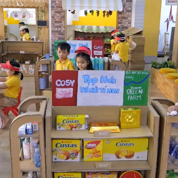 Lớp học không tường: Mầm non Hoa Sữa