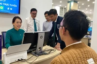 Mô hình đại lý dịch vụ công trực tuyến triển khai tại điểm giao dịch Trụ sở chính BIDV Gia Lai (112 Lê Lợi, phường Pleiku).