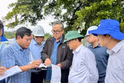 Kiểm tra công tác giải phóng mặt bằng dự án thành phần 3 cao tốc Quy Nhơn - Pleiku