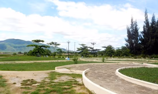 Công viên Nhơn Thọ hiện nay (ảnh chụp ngày 8.9).