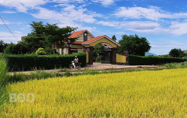 Từ đường họ Đào ở thôn Vinh Thạnh 2.