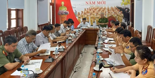 Quang cảnh buổi làm việc. Ảnh: K.A