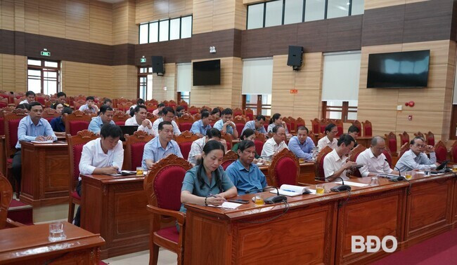 Các đại biểu tham dự Hội nghị. Ảnh: N.H