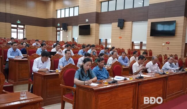 Các đại biểu tham dự Hội nghị. Ảnh: N.H