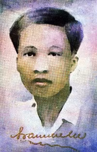 Chân dung Hàn Mặc Tử.