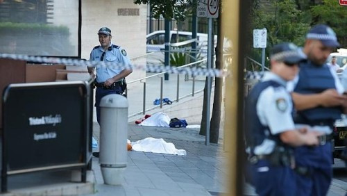 Hiện trường vụ xả súng ở Sydney hôm 2.10. Hiện trường vụ xả súng ở Sydney hôm 2.10.