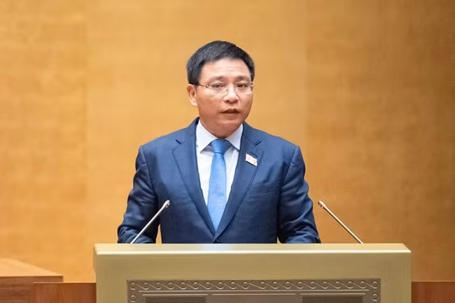 Bộ trưởng Bộ Tài chính Nguyễn Văn Thắng - Ảnh: Quochoi.vn