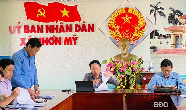 Đoàn công tác làm việc với các đơn vị sở, ngành công tác chuẩn bị thực hiện Dự án. Ảnh: HẢI YẾN Đoàn công tác làm việc với các đơn vị sở, ngành công tác chuẩn bị thực hiện Dự án. Ảnh: HẢI YẾN