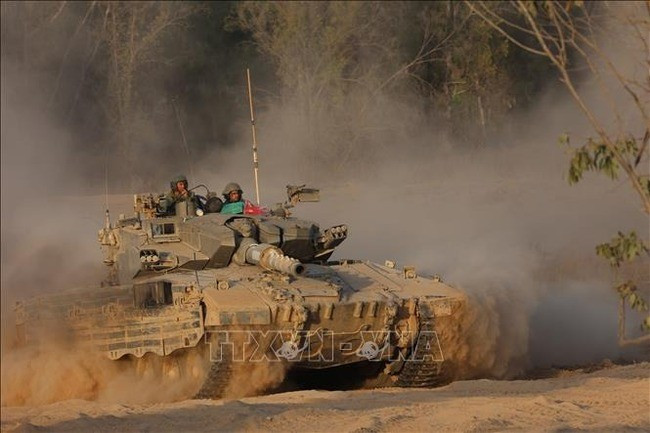 Binh sĩ Israel tuần tra tại khu vực biên giới với Dải Gaza. Ảnh minh họa: THX/TTXVN Binh sĩ Israel tuần tra tại khu vực biên giới với Dải Gaza. Ảnh minh họa: THX/TTXVN