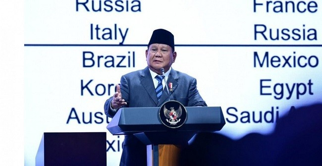 Tổng thống Indonesia Prabowo Subianto mong muốn rằng tất cả người dân Indonesia đều có tài khoản ngân hàng. Ảnh: Jakarta Post Tổng thống Indonesia Prabowo Subianto mong muốn rằng tất cả người dân Indonesia đều có tài khoản ngân hàng. Ảnh: Jakarta Post