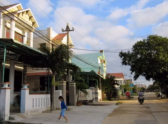Một góc phố nông thôn Vĩnh Lợi - Mỹ Thành.
