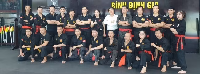 Bình Định Gia hiện có rất nhiều đại võ sư, võ sư, HLV tài năng. Ảnh: Bình Định Gia