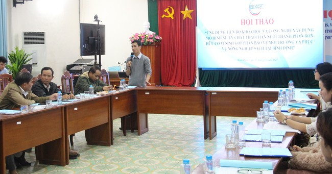 Quang cảnh hội thảo. Ảnh: TRỌNG LỢI