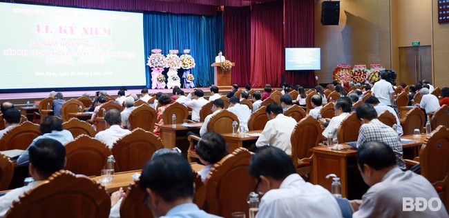 Quang cảnh lễ kỷ niệm. Ảnh: T.LỢI