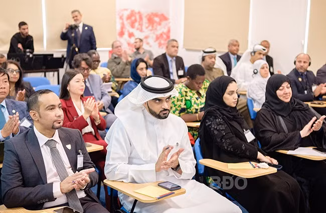 Quang cảnh hội nghị Trường học Khoa học vì hoà bình. Ảnh: ICISE