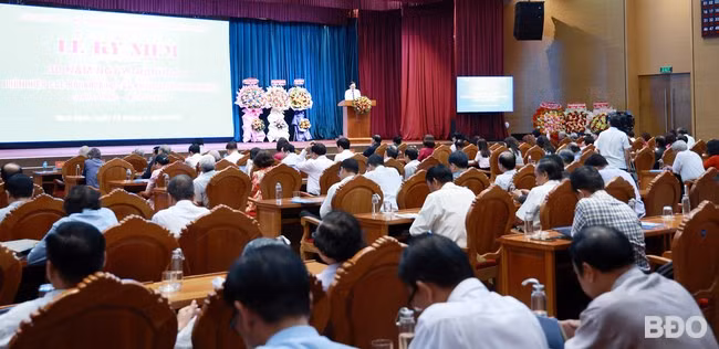 Quang cảnh lễ kỷ niệm. Ảnh: T.LỢI