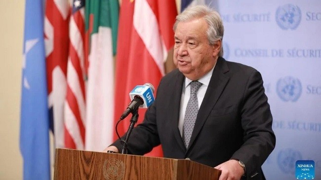Tổng Thư ký Liên hợp quốc Antonio Guterres. (Ảnh: THX) Tổng Thư ký Liên hợp quốc Antonio Guterres. (Ảnh: THX)