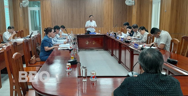 Đối thoại, giải quyết khiếu nại của công dân tại trụ sở Ban Tiếp công dân tỉnh vào tháng 3.2024. Ảnh: Thanh tra tỉnh Đối thoại, giải quyết khiếu nại của công dân tại trụ sở Ban Tiếp công dân tỉnh vào tháng 3.2024. Ảnh: Thanh tra tỉnh