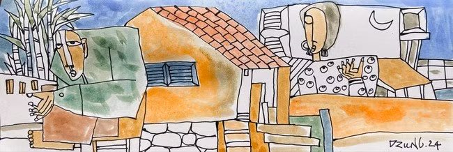 Tranh của họa sĩ TRƯƠNG ĐÌNH DUNG