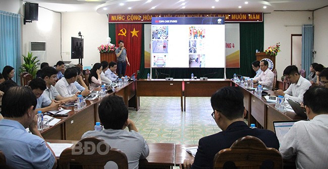 Quang cảnh hội thảo. Ảnh: AN Quang cảnh hội thảo. Ảnh: AN