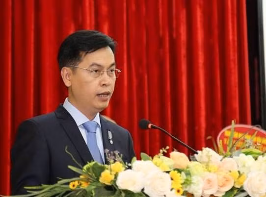 Cục trưởng Cục Văn thư và Lưu trữ Nhà nước Đặng Thanh Tùng phát biểu tại lễ công bố.