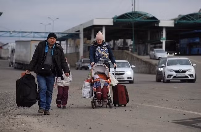 Hàng triệu người dân Ukraine đã phải rời bỏ nhà cửa sau khi cuộc xung đột Nga-Ukraine bùng phát năm 2022. Ảnh: EUCP