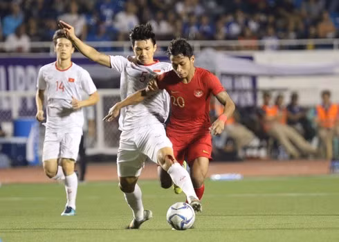 Các cầu thủ U22 Việt Nam đã chiến đấu vô cùng kiên cường. Các cầu thủ U22 Việt Nam đã chiến đấu vô cùng kiên cường.