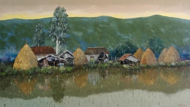 Tranh của họa sĩ NGUYỄN TẤN VĨ Tranh của họa sĩ NGUYỄN TẤN VĨ