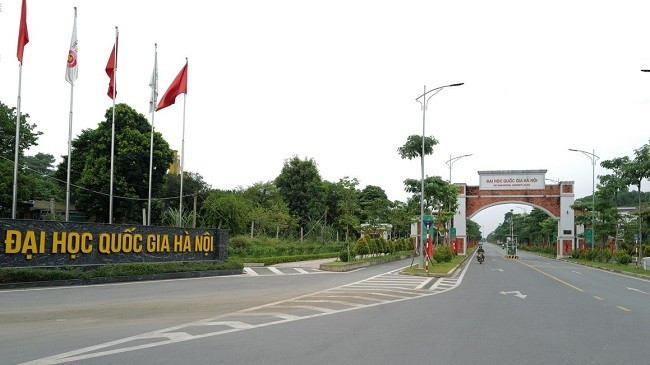 Đại học Quốc gia Hà Nội tại Hòa Lạc. Ảnh minh họa