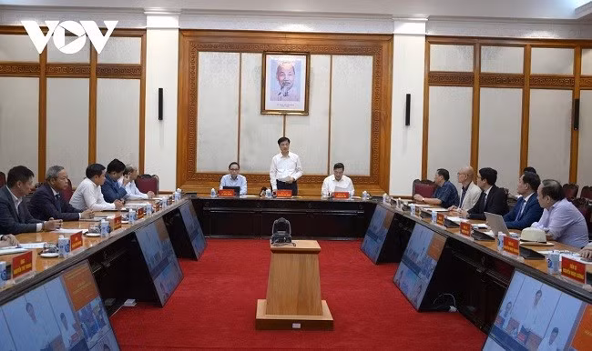 Chủ nhiệm Ủy ban Kiểm tra Trung ương Nguyễn Duy Ngọc chủ trì lễ công bố, ra mắt Hội đồng tư vấn quốc gia của Ban chỉ đạo Trung ương về phát triển khoa học công nghệ, đổi mới sáng tạo và chuyển đổi số.
