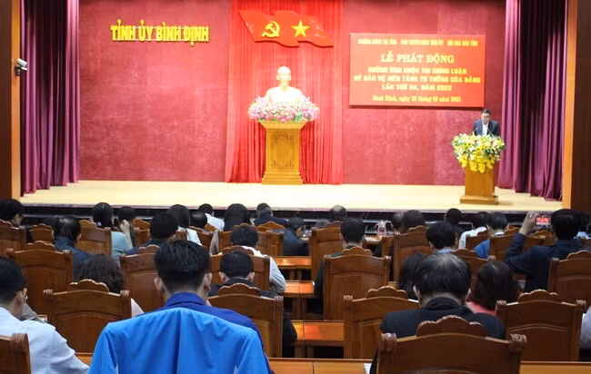 Phát động hưởng ứng Cuộc thi Chính luận về bảo vệ nền tảng tư tưởng của Đảng lần thứ ba - 2023 ảnh 1